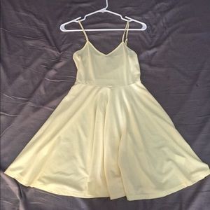 Yellow dress